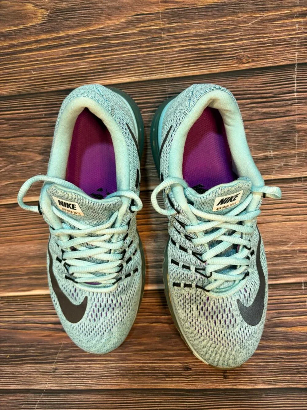 Nike Air‎ Max 2016 Blue Copa Women's Athletic Shoes Size 8.5